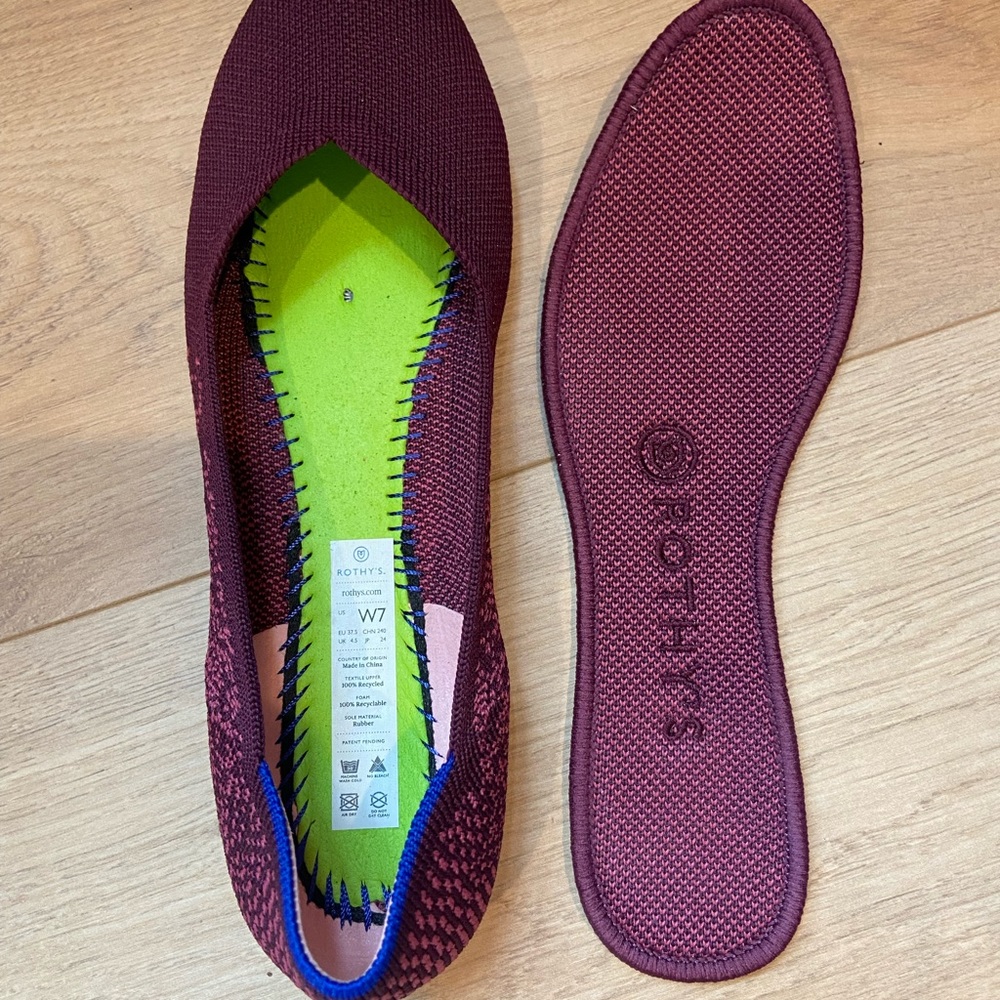 Rothy’s Fig And Python Flat - image 6